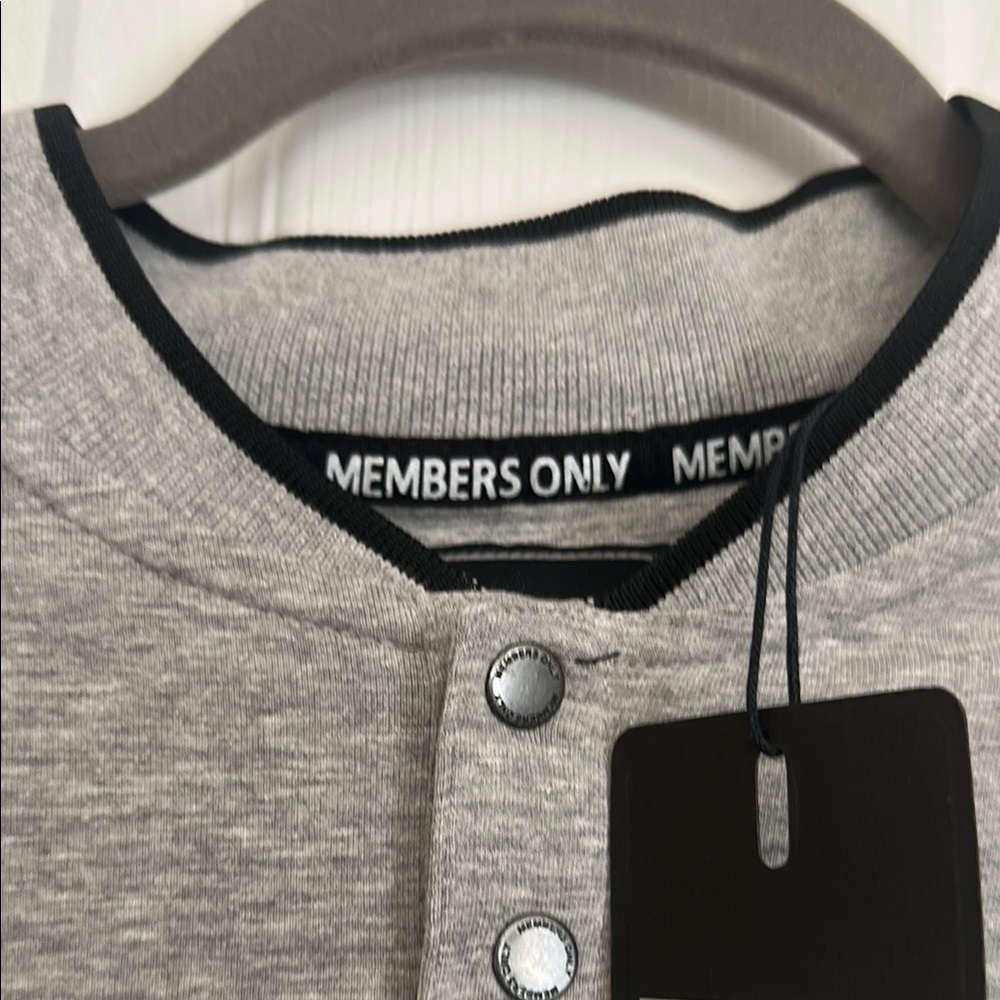 Members Only Gray Men's Polo NWT - Picture 3 of 5